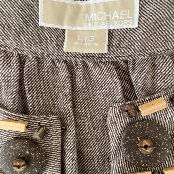 Adorable cropped  Brown Tweed Michael Michael Kors - Picture 7 of 11